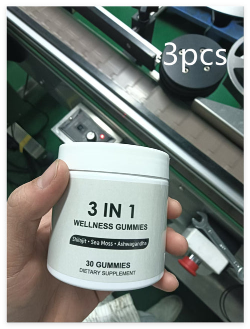 Cured 3 In 1 Gummies Cured Shilajit Gummies For Men